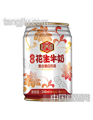 沁養(yǎng)道冰糖花生牛奶240ml