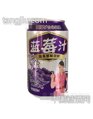 野生藍(lán)莓汁果味飲料320ml