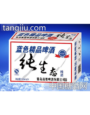 濱海情藍(lán)色精品純生態(tài)啤酒（白箱）