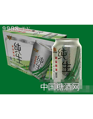 青島五環純生新品啤酒320mlx24（易拉罐裝）