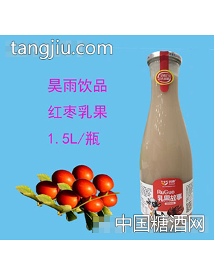 昊雨紅棗乳果1.5L