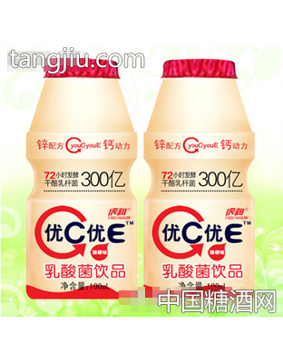 虎潤優(yōu)C優(yōu)E乳酸菌飲品甜橙味100ml