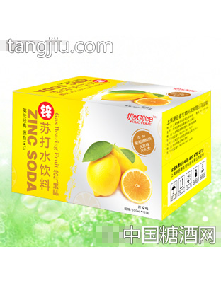 優(yōu)C優(yōu)E經(jīng)典蘇打水飲料檸檬味500mlx15瓶