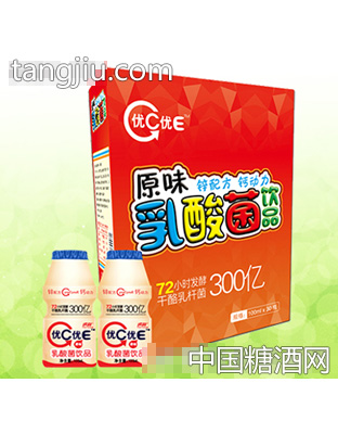 虎潤優(yōu)C優(yōu)E乳酸菌飲品原味100ml×30瓶