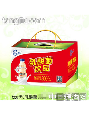 優(yōu)C優(yōu)E乳酸菌飲品335ml塑包（禮盒手提袋裝）