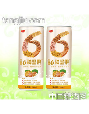 生磨6種堅果堅果乳240ml