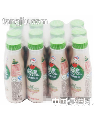 伊利酸奶暢意乳酸菌飲品330mlx12瓶