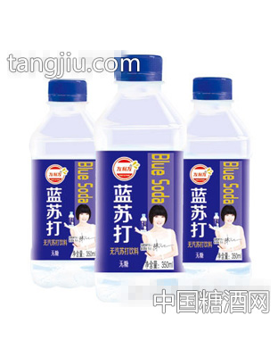 友利友藍蘇打無汽蘇打飲料350ml