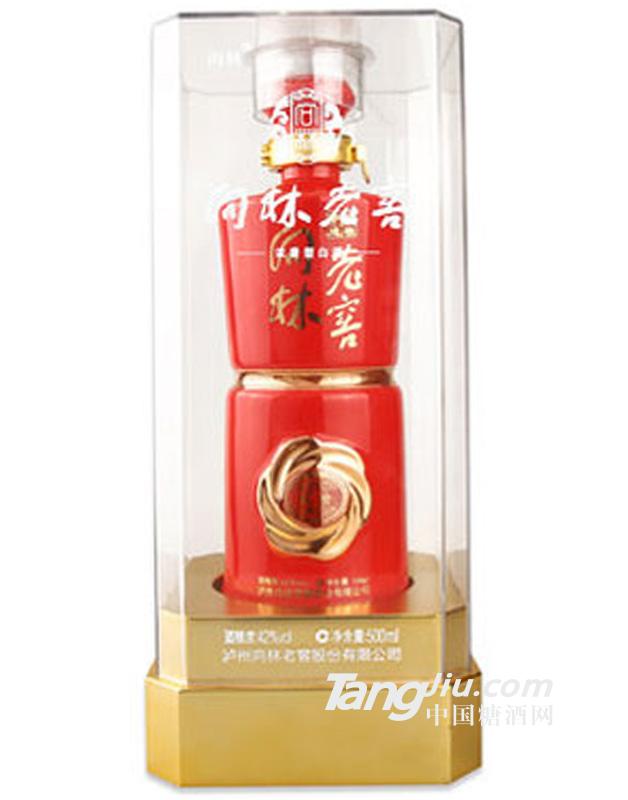 向林老窖紅瓷500ml