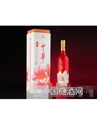 中華紅花瓷干白葡萄酒