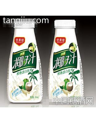 350mL優(yōu)果緣生榨椰子汁植物蛋白飲料