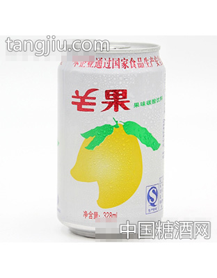 芒果碳酸果味飲料328ml