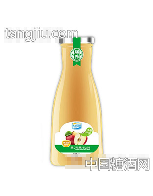 天地動(dòng)康1L果丁蘋(píng)果汁飲料