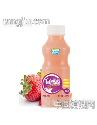 天地動(dòng)康390ml乳酸菌草莓汁