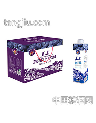 大馬邦藍(lán)莓汁飲料1Lx4瓶