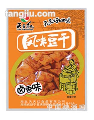 天天紅風味豆干——鹵香味