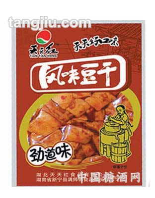 天天紅風味豆干——勁道味