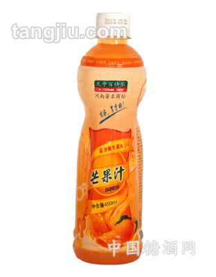 天中百仕樂芒果汁450ml