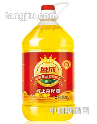 盈成純正菜籽油5L