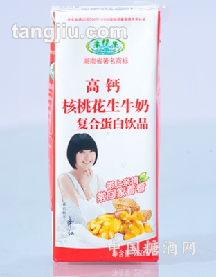 高鈣核桃花生牛奶250ml