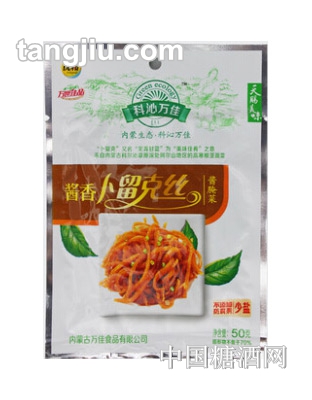 科沁萬佳醬香卜留克絲榨菜50g