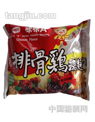 味丹味味A排骨雞湯面90g