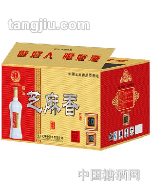 芝麻香精品白酒6瓶X450ml