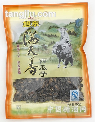 旭東袋裝滿天香西瓜子160g