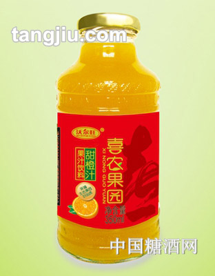 沃爾旺喜農果園甜橙汁350mL