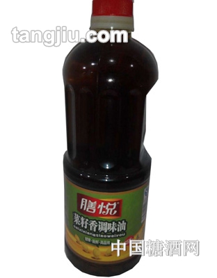 膳悅菜籽香調(diào)和油900ml