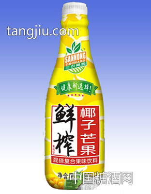 三農(nóng)果園鮮榨椰子芒果混搭復(fù)合果味飲料