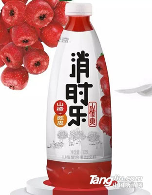 消時(shí)樂山楂爽果肉飲料1.26L