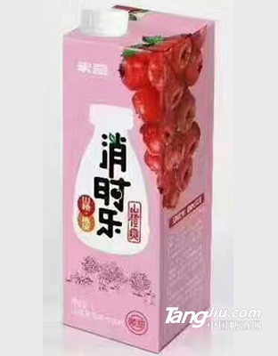 消時(shí)樂(lè)山楂爽果肉飲料紙盒