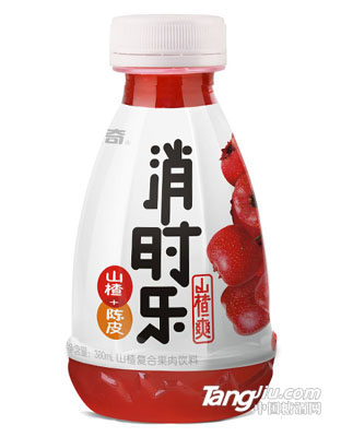 消時(shí)樂(lè)山楂爽果肉飲料380ml