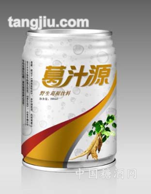 野生葛根飲料白色灌裝280ml