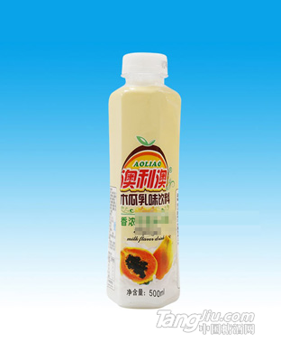 澳利澳木瓜牛奶乳飲料500ml