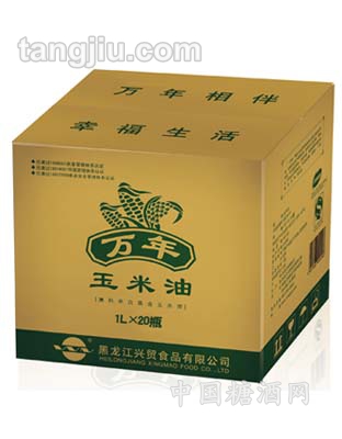 萬年玉米油1L紙箱