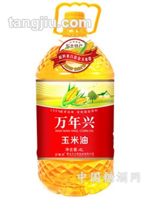 萬年興玉米油4L