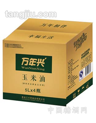 萬年興玉米油5L紙箱