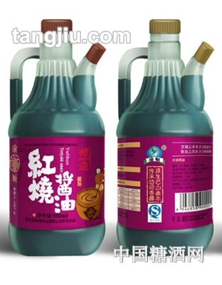 渝順紅燒醬油800ml