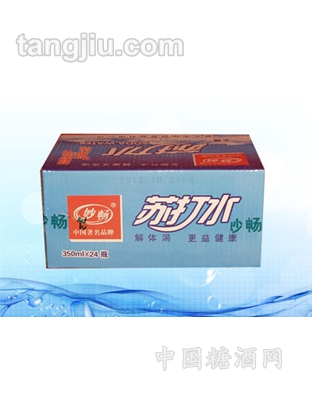 妙暢無汽蘇打水350ml