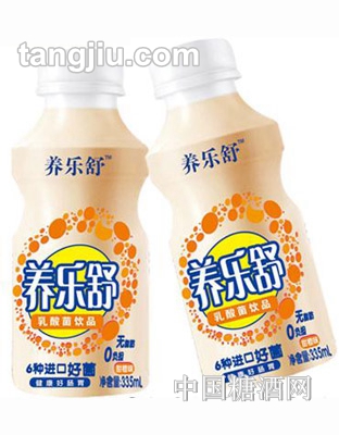 養樂舒乳酸菌飲品甜橙味335ml