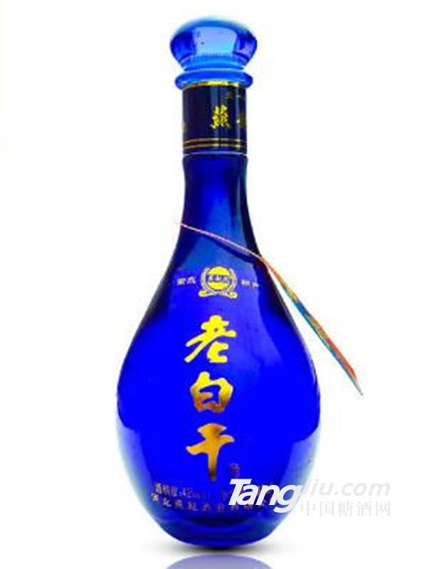 42°燕趙風老白干酒6（藍瓶）-500ml