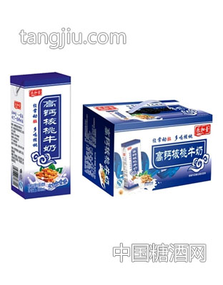 樂加壹高鈣核桃牛奶250ml