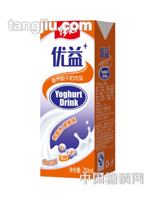 優益+牛奶飲品250ml