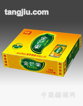 金芒果310ml24罐標(biāo)箱