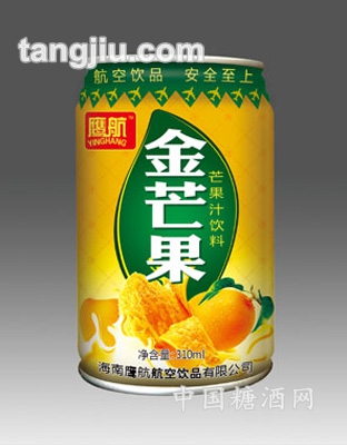 金芒果果汁飲料310ML罐裝