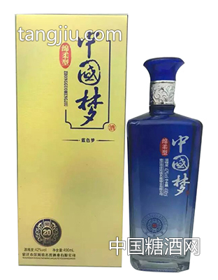 中國夢藍色夢綿柔型-白酒-江蘇一龍酒業