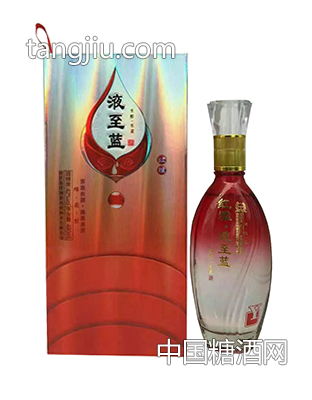 紅雅-液至藍(lán)-綿柔型白酒490ml