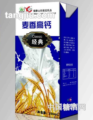 伊鮮經(jīng)典麥香高鈣奶250ml